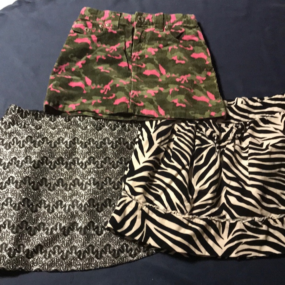Bundle of girls skirts.